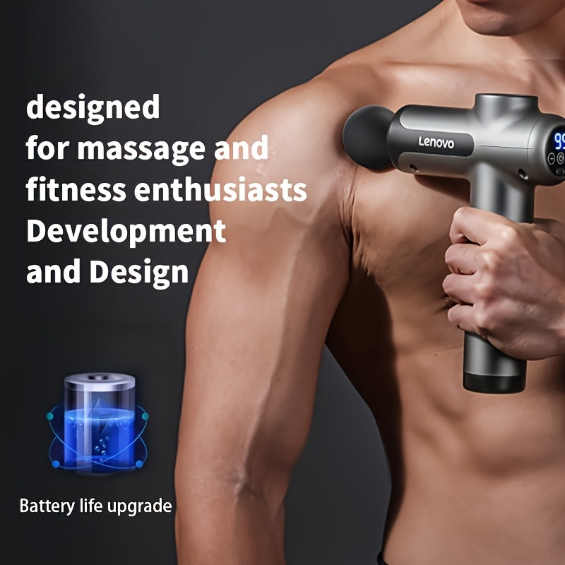 Mini 8-Head Massage Gun: USB-Rechargeable & Portable for Full Body Relief
