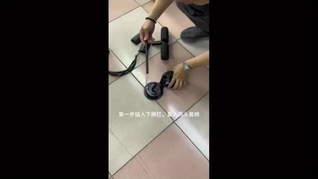 Suction Cup Sit-Up Assistant: Adjustable Abdominal Trainer for Core Strength