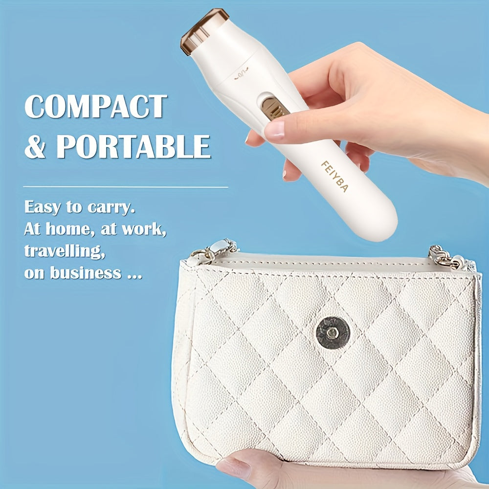 FEIYBA 3-in-1 Electric Hair Remover: USB Rechargeable, Cordless, and Portable for Women