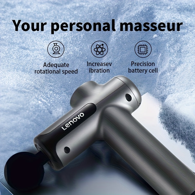 Mini 8-Head Massage Gun: USB-Rechargeable & Portable for Full Body Relief