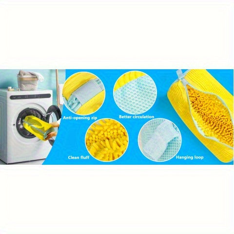 Reusable Shoe Cleaning Bag: Universal, Durable, & Noise-Dampening