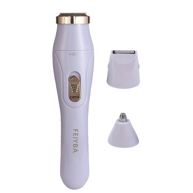 FEIYBA 3-in-1 Electric Hair Remover: USB Rechargeable, Cordless, and Portable for Women