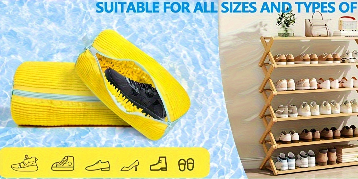 Reusable Shoe Cleaning Bag: Universal, Durable, & Noise-Dampening