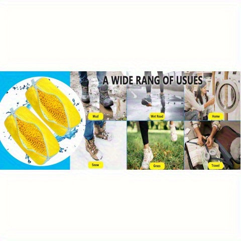 Reusable Shoe Cleaning Bag: Universal, Durable, & Noise-Dampening