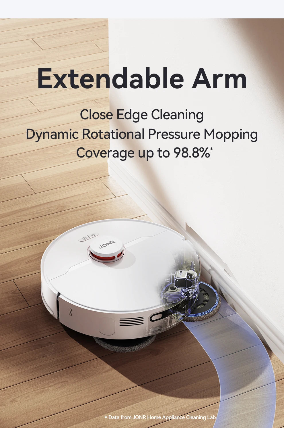 JONR Robot Vacuum P20 Pro International Edition Mopping