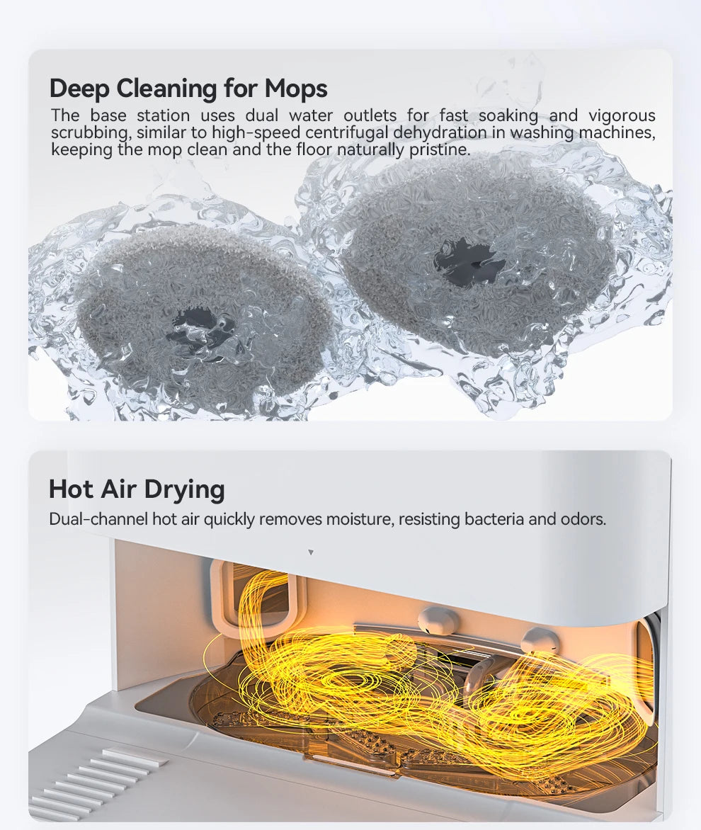 JONR Robot Vacuum P20 Pro International Edition Mopping