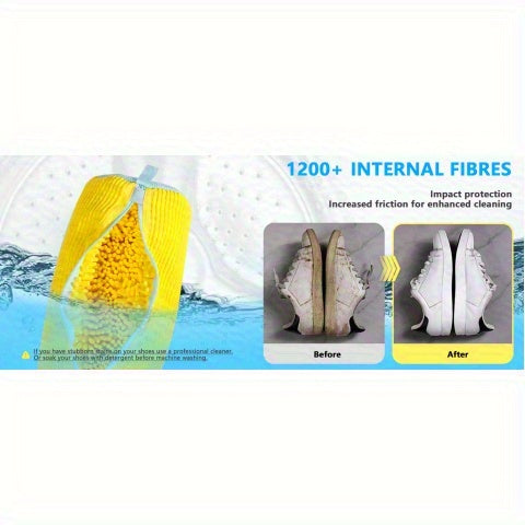 Reusable Shoe Cleaning Bag: Universal, Durable, & Noise-Dampening