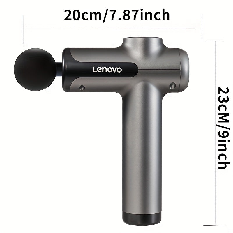 Mini 8-Head Massage Gun: USB-Rechargeable & Portable for Full Body Relief