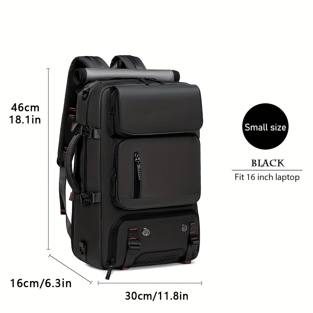 Spacious Unisex Hiking Backpack for Laptop, Travel, and Daily Use