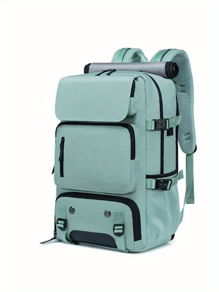 Spacious Unisex Hiking Backpack for Laptop, Travel, and Daily Use