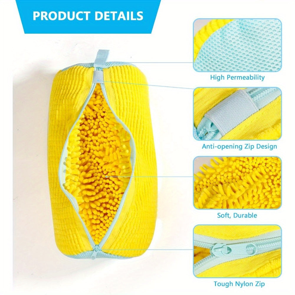 Reusable Shoe Cleaning Bag: Universal, Durable, & Noise-Dampening