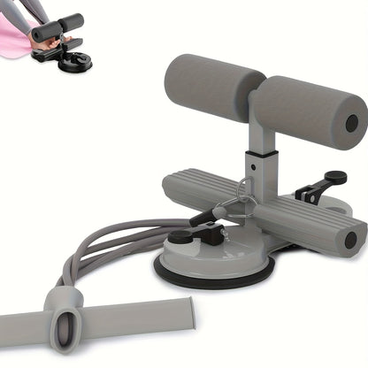 Suction Cup Sit-Up Assistant: Adjustable Abdominal Trainer for Core Strength