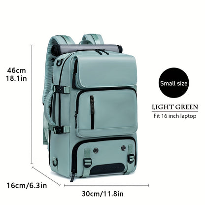 Spacious Unisex Hiking Backpack for Laptop, Travel, and Daily Use
