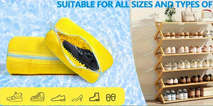 Reusable Shoe Cleaning Bag: Universal, Durable, & Noise-Dampening
