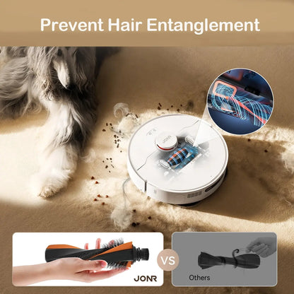 Optimized: JONR Robot Vacuum P20 Pro – Self-Cleaning Mop, 7000Pa Suction Xyrvona