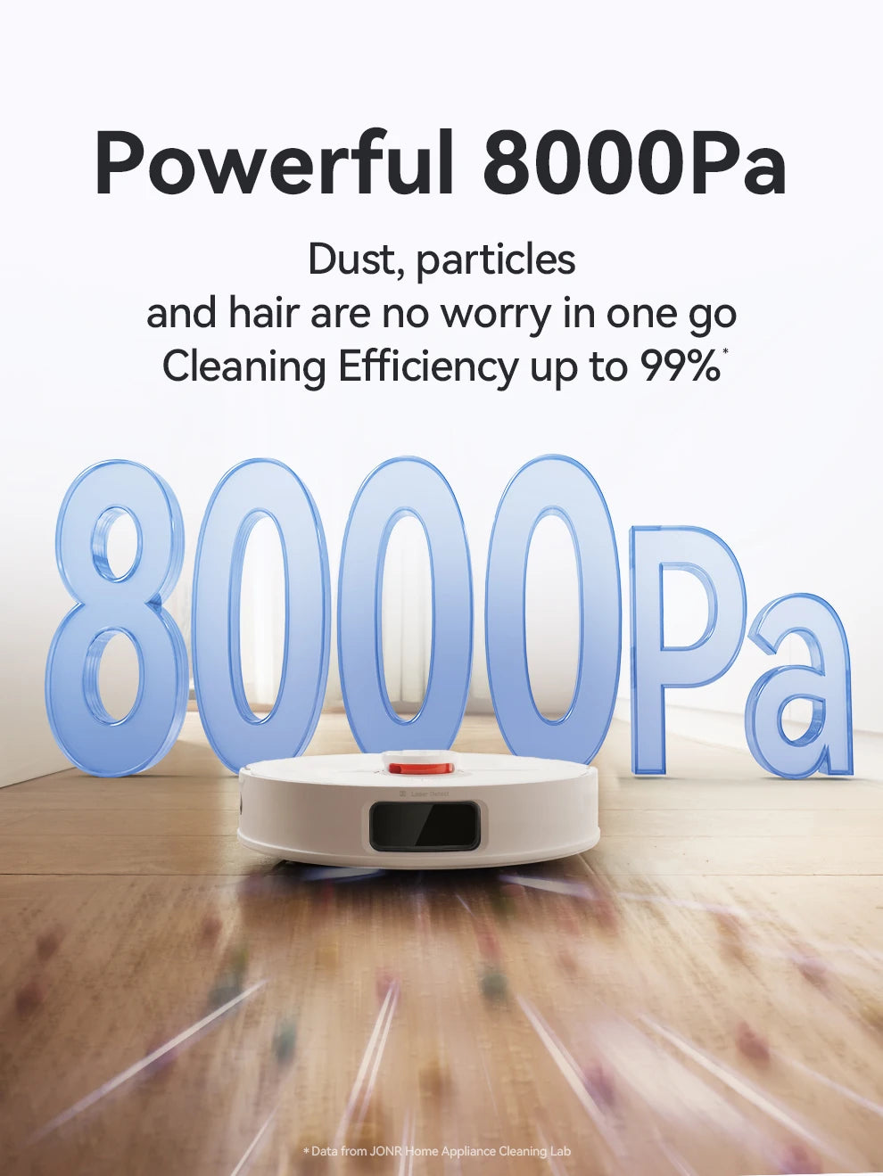 JONR Robot Vacuum P20 Pro International Edition Mopping