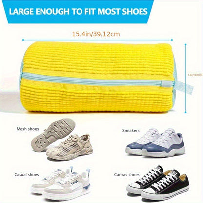 Reusable Shoe Cleaning Bag: Universal, Durable, & Noise-Dampening