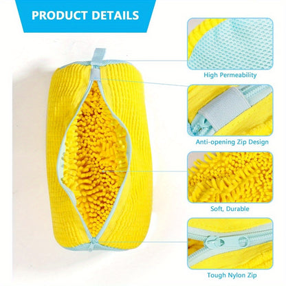 Reusable Shoe Cleaning Bag: Universal, Durable, & Noise-Dampening